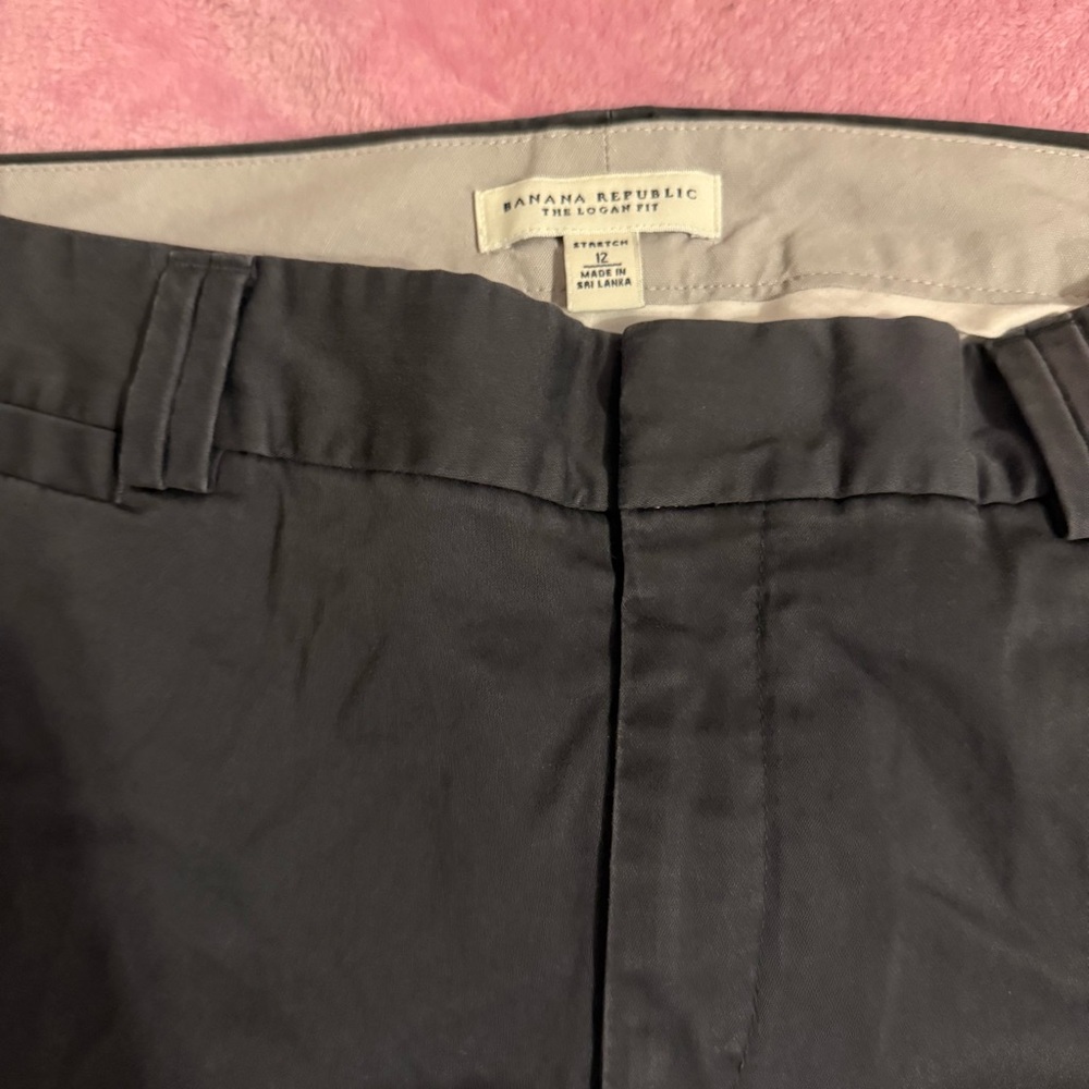 Banana Republic Dark Gray Chinos